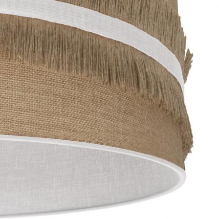 Pie Salon Natalia 1xe27 Blanco/saco-blanco 164x40x40 Cm