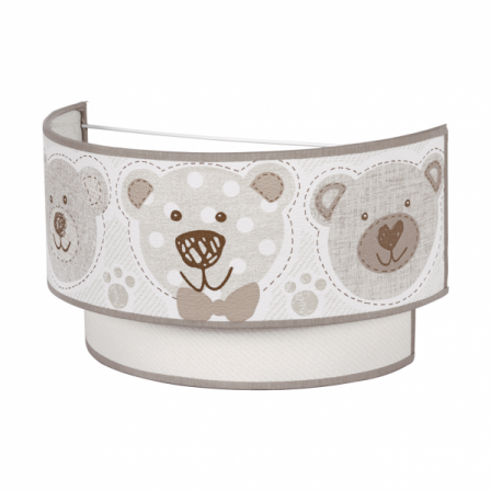 Aplique Panda Beis 1xe27 17x30d