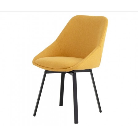 Silla Giratoria Melia Mostaza