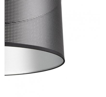 Colgante Anastasia 1xe27 Negro/negro-plata Regx30x30 Cm