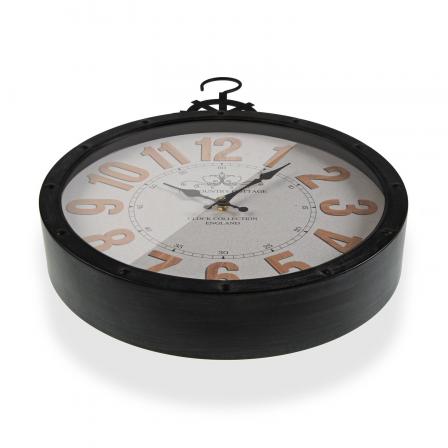 RELOJ PARED METAL CROWN