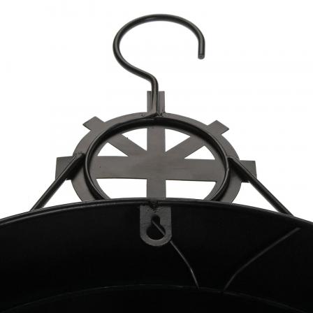 RELOJ PARED METAL CROWN