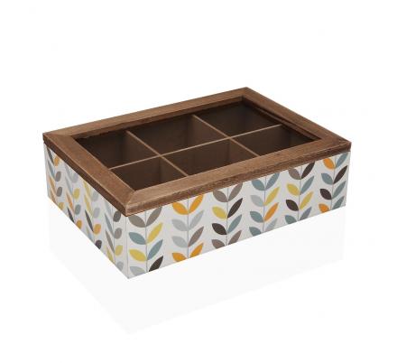 CAJA DE TE MADERA ERIN