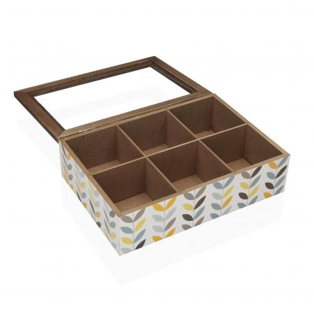 CAJA DE TE MADERA ERIN