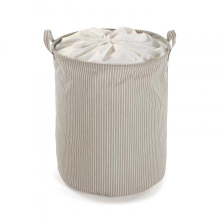 CESTO ROPA CON TAPA BEIGE