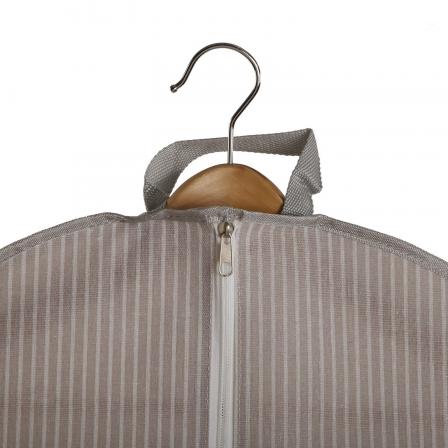 GUARDATRAJE  RAYAS BEIGE