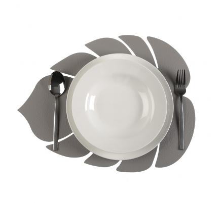 SALVAMANTEL HOJA GRIS