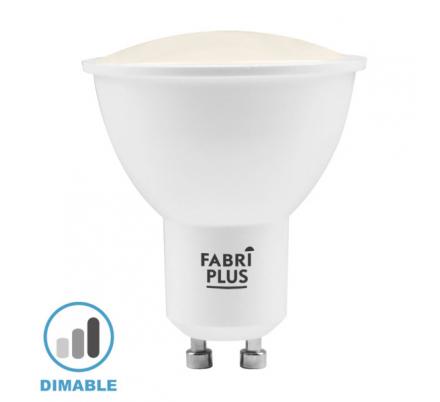 Bombilla Gu10 Dicroica 8w 4000k Fabriplus Dimable 760lm 5,8x4,9x4,9 Cm