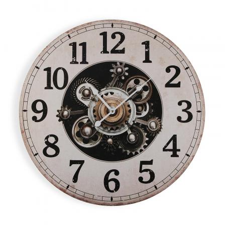 RELOJ DE PARED MADERA 58CM