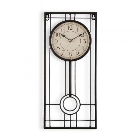 RELOJ PARED RECTANGULAR