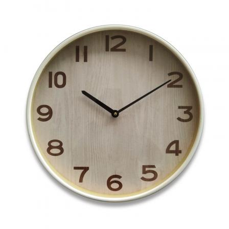 RELOJ PARED BLANC MADERA 40 CM