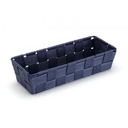 CESTA ALARGADA AZUL OSCURO