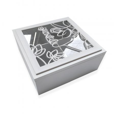 CAJA CUADRADA ROSTRO