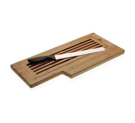 TABLA PAN CON CUCHILLO BAMBU