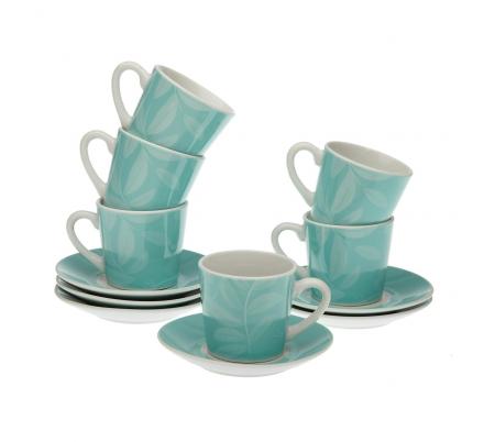 SET 6 TAZAS CAFE C/P  ELNORA