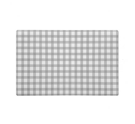 SALVAMANTEL VICHY GRIS CLARO