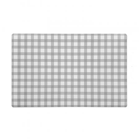 SALVAMANTEL VICHY GRIS CLARO