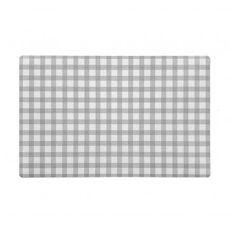 SALVAMANTEL VICHY GRIS CLARO