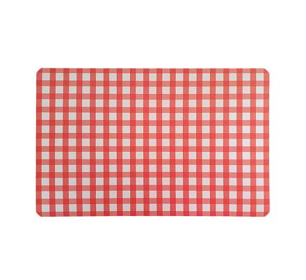 SALVAMANTEL VICHY  ROJO