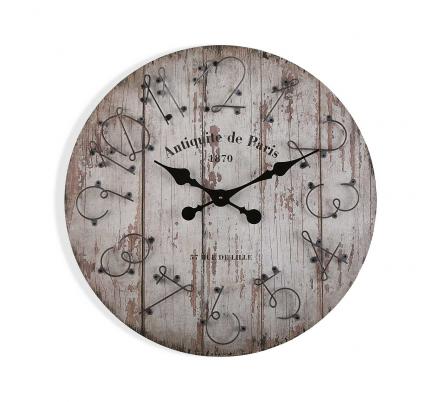 RELOJ PARED MADERA 60 CM 1870