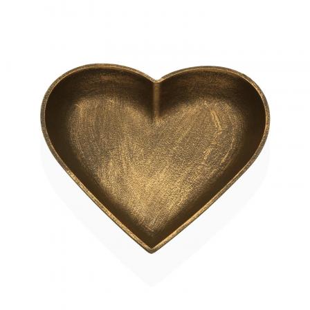 CENTRO DE MESA CORAZON GOLD