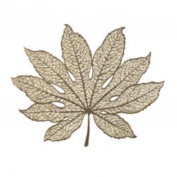 SALVAMANTEL HOJA DORADO