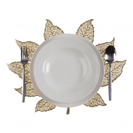 SALVAMANTEL HOJA DORADO