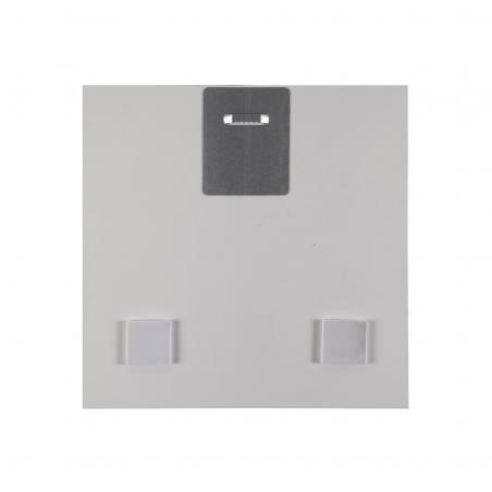 CUADRO CRISTAL LAVANDA 30X30