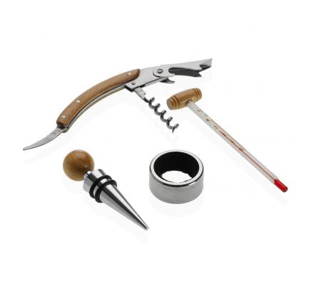 SET VINO  4 UTENSILIOS