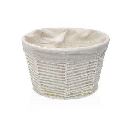 CESTA REDONDA BLANCA