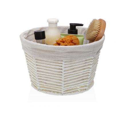 CESTA REDONDA BLANCA