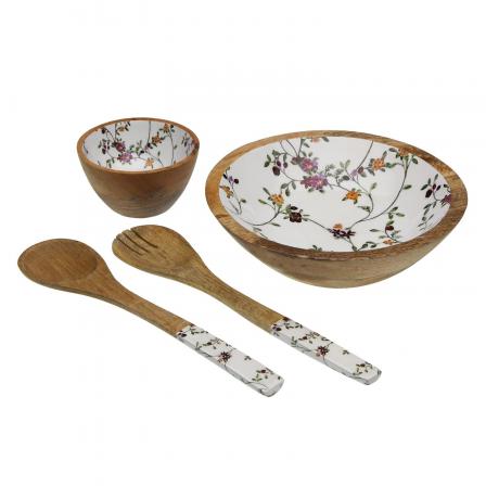 SET UTENSILIOS FLORES SILVERST