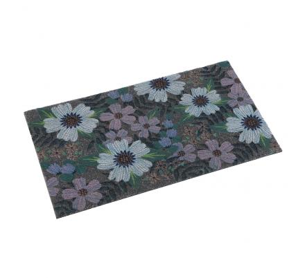 FELPUDO FLORAL 40x70