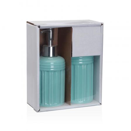 SET BAÑO 2 PCS BLANCO