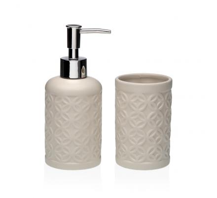 SET BAÑO 2PCS BEIGE