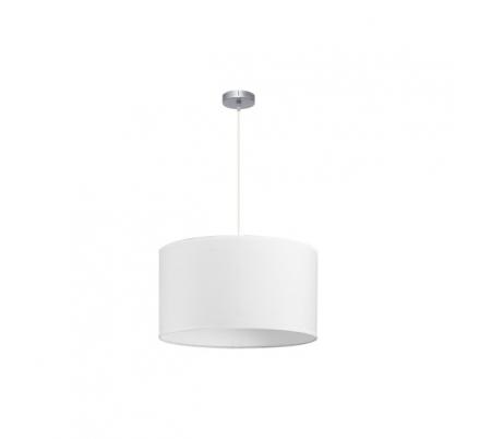 Colgante Dori 3xe27 Niquel/blanco Regx50x50 Cm Sin Difusor