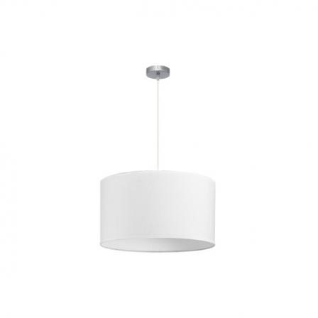 Colgante Dori 3xe27 Niquel/blanco Regx50x50 Cm Sin Difusor