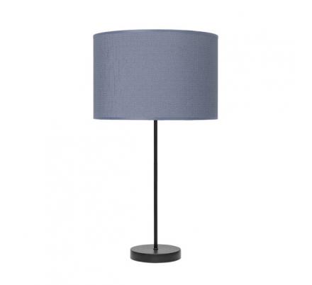 Sobremesa Alto Moda 1xe27 Negro/azul 63x30x30cm