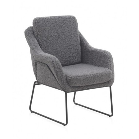 SILLON TAPIZADO COLOR GRIS...