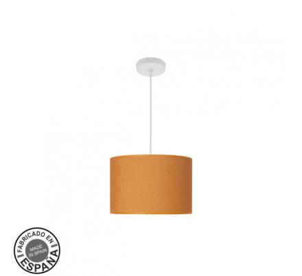 Colgante Moda 1xe27 Blanco/naranja Regx30x30 Cm