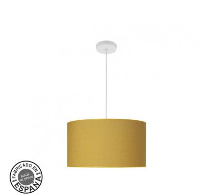 Colgante Moda 2xe27 Blanco/amarillo Regx40x40cm C/difusor