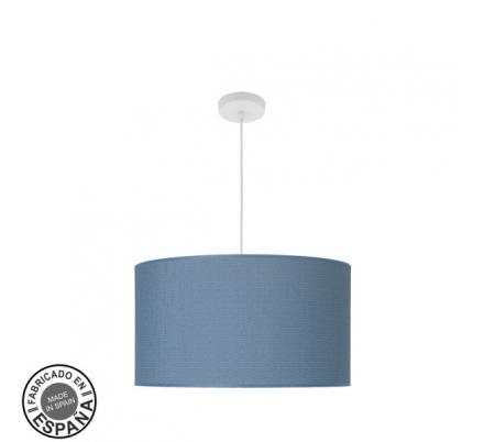 Colgante Moda 3xe27 Blanco/azul Regx50x50 Cm C/difusor