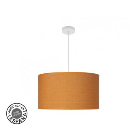 Colgante Moda 3xe27 Blanco/naranja Regx50x50 Cm C/difusor