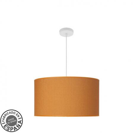 Colgante Moda 3xe27 Blanco/naranja Regx50x50 Cm C/difusor