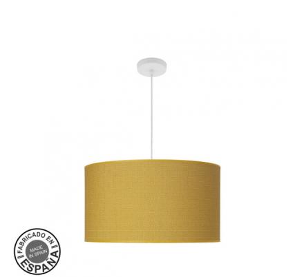 Colgante Moda 3xe27 Blanco/amarillo Regx50x50cm C/difusor