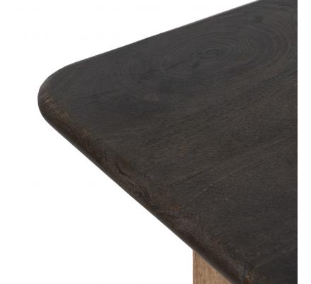 MESA COMEDOR NATURAL-MARRÓN 200 X 100 X 76 CM