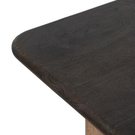 MESA COMEDOR NATURAL-MARRÓN 200 X 100 X 76 CM