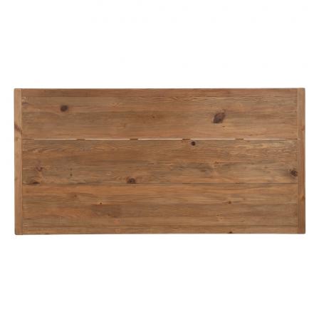 MESA COMEDOR NATURAL MADERA DE PINO 180 X 90 X 75 CM