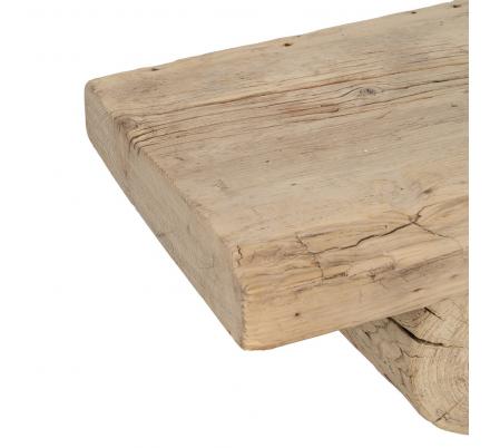 MESA CENTRO NATURAL MADERA DE OLMO SALÓN 180 X 38 X 32 CM