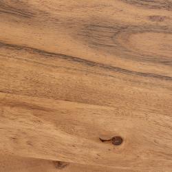 S/2 MESA CENTRO NATURAL MADERA-METAL 110 X 63 X 40 CM